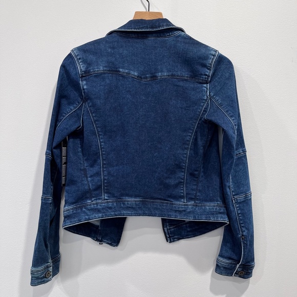 Mavi Janet Jean Jacket Dark Wash Denim BLJ - Picture 7 of 8